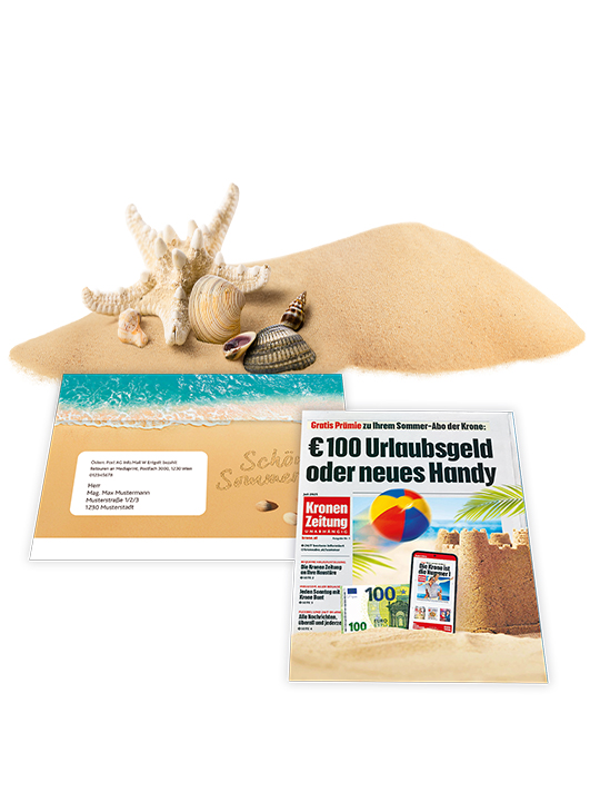 LDD - Pop-up-Selfmailer im Sommerlook