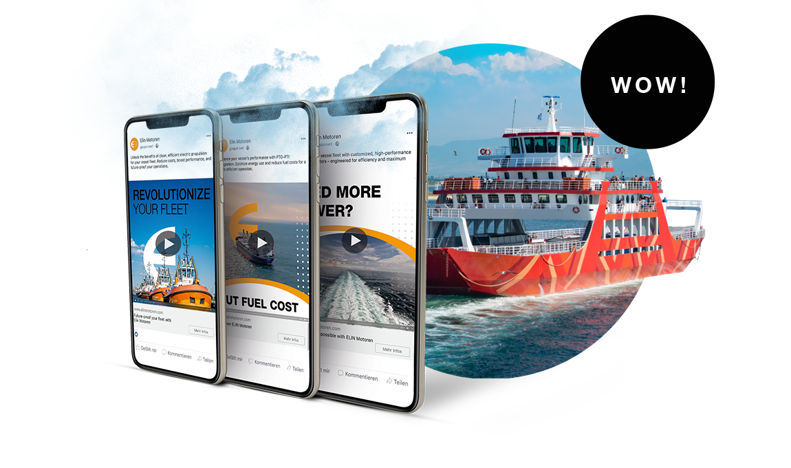 LDD - ELIN Motoren LinkedIn-Kampagne