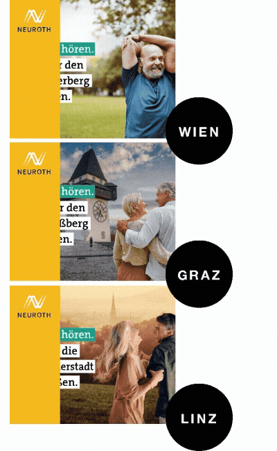 LDD - Neuroth GeoPower-Kampagne Hörtests Wien, Graz, Linz